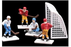 A1 BAKERY SUPPLIES Cake Decorating Kit CupCake Decorating Kit (Hockey Player and Goal Set (6 Players and 2 Goals))