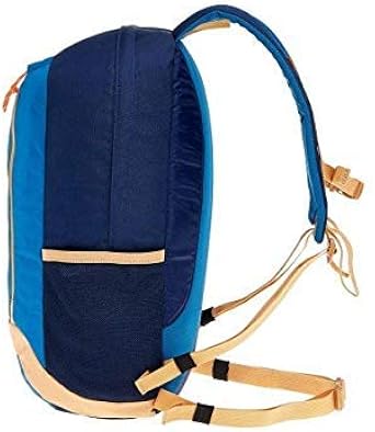 Amazon Com Quechua X Sports Decathlon Hiking Camping Water Repellent Backpack Arpenaz l Blue Beige Clothing