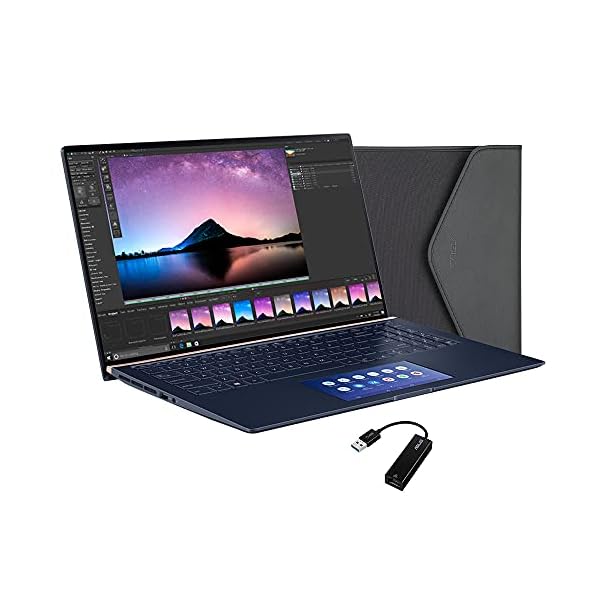 ASUS-ZenBook-UX534FAC-156-Inch-Ultra-HD-4K-Laptop-Intel-i7-10510U-16-GB-RAM-512-GB-SSD-32-GB-Intel-Optane-Memory-Full-HD-ScreenPad-Backlit-Keyboard-Windows-10-Blue ASUS ZenBook UX534FAC 15.6 Inch Ultra HD (4K) Laptop (Intel i7-10510U, 16 GB RAM, 512 GB SSD, 32 GB Intel Optane Memory…