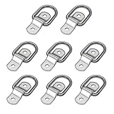 Audew 8-Pack D Ring 1/4