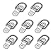 Audew 8-Pack D Ring 1/4