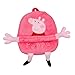 HXQ Peppa Pig Kid Backpacks,Plush Toy Preschoolers Little Bag for Boy and Girl