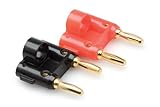 Hosa BNA-100 Dual Banana Connector, 2 Pieces
