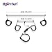 Roomfun Brand Sex Position Master Thigh Spreader Easy Access Sex Bondage Kit Sex-aid Tool Sex Restraints Sports Tools Spreader Bar Sex Adjustable Cuffs