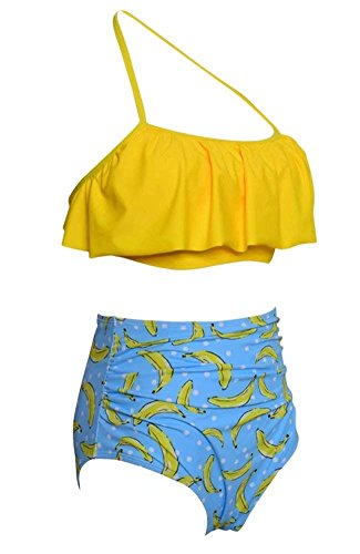 4 KABETY+Swimsuit+Falbala+Swimwear+Bathing