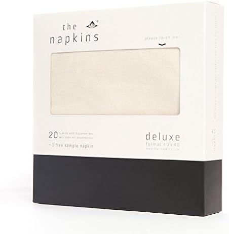 The Napkins Deluxe Classic Standard Napkin - Champagne Luxury Paper Napkin - Feels like cloth