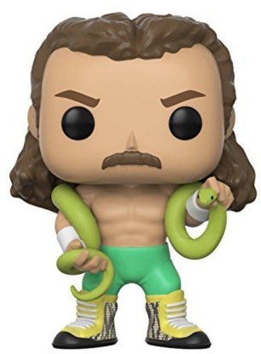 Funko POP! WWE: WWE Jake The Snake (Styles May Vary) Collectible Figure, Multicolor