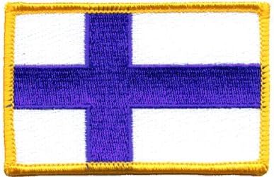 Finland Iron-on Embroidered Patch