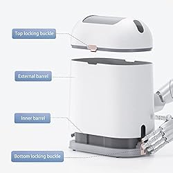 ELPHECO Motion Sensor Bathroom Trash Can, 2.5