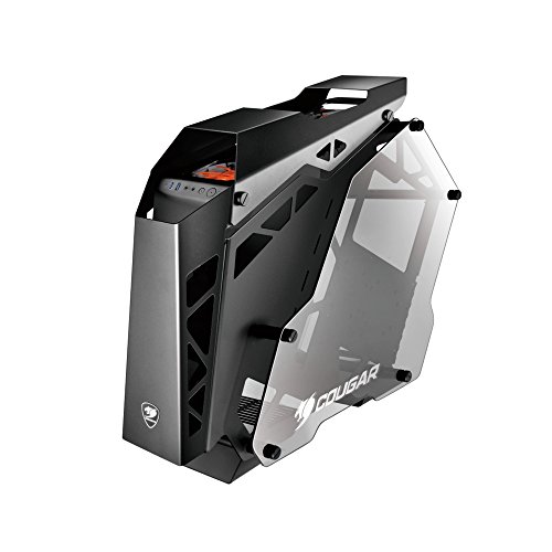Cougar-CONQUER-ATX-Gaming-Case-Mini-ITX-Micro-ATX-PC-Case-ATX-Computer-Case-Mid-Tower-Tempered-Glass-Fan-and-Water-Cooling-Support