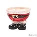 Fun Express ADORABLE SANTA FEET CERAMIC BOWL, Red, One Size