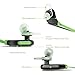 Bluetooth Earphones, Tenswall Sweatproof Wireless Bluetooth Earbuds Headset Headphones Noise Cancelling, Green