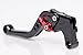 RIDE IT FOREVER Shorty Adjustable Brake and Clutch Levers for FZ6R 2009-2017,FZ6 Fazer 2004-2010,Tenere 700 2019-2022-Black