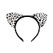 Lucky God 6pcs Girls Cat Ears Headband Lovely Cartoon Hair Band for Fancy Dress Party, Mixed Colors, One Size