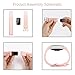 AK Fitbit Charge 2 Bands, Classic Edition Adjustable Comfortable Replacement Wristbands for Fitbit Charge 2 Heart Rate [No Tracker] (Blush Pink, Small)
