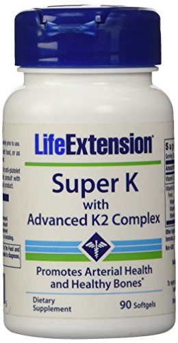 Super K with Advanced K2 Complex Life Extension 90 Softgel Super K with Advanced K2 Complex Life Extension 90 Softgel