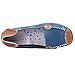 Fheaven New Women Leather Shoes Loafers Soft Leisure Flats Female Casual Shoes Boat Shoes Flats (US:7, Blue)