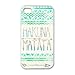 Generic KGEND Hakuna Matata Aztec Tribal Pattern Snap-On Case for iPhone 4/4s - Non-Retail Packaging - Multi