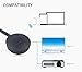 For Miracast Chromecast 2 Digital HDMI Media Video Streamer 3nd Generation 2017 (Black, A)