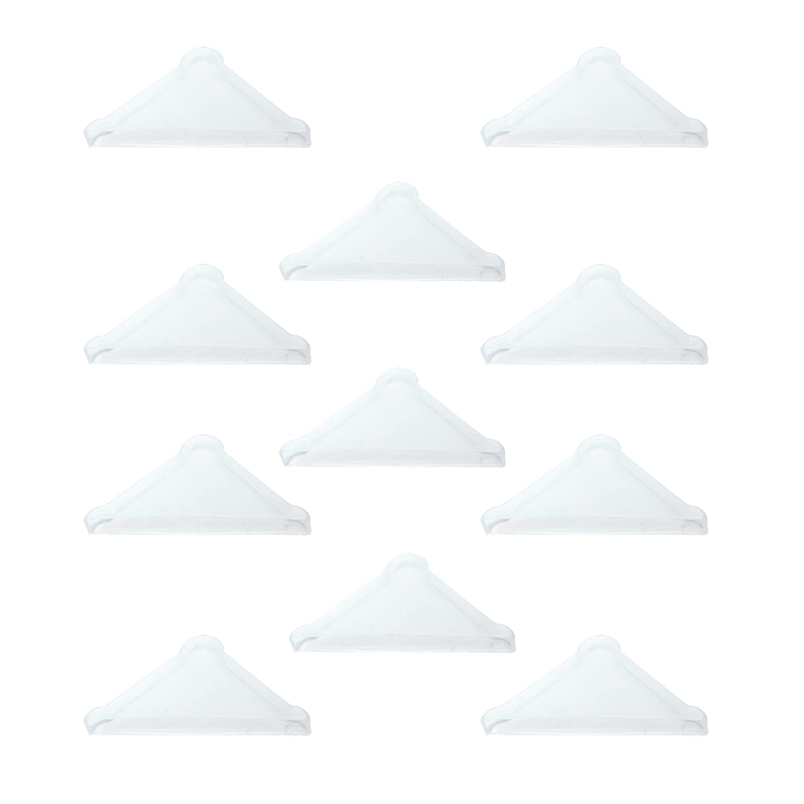 YouU 3mm Plastic Corner Protectors White Toughened Glass Corner Protector Ceramic Tile wrap Angle Plastic Bathroom Lens Right Angle 20 Pcs