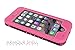 Armour Shell Waterproof Scratch Resistant Protective Case for iPhone 6 Plus - Pink