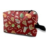 Food Patterm Cosmetic Bags Makeup Organizer Bag