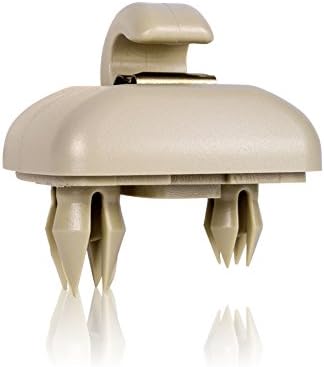 OYNYO Dark Beige Interior Sun Visor Hook Clip Bracket for A1 A3 A4 A5 Q3 Q5