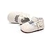 HONGTEYA Baby Girls Ballet Dress Shoes - Mary Jane Soft Sole Sidebow Toddler Moccasins