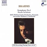 SYMPHONY 1 / VARIATIONS ON A THEME BY HAYDN        image