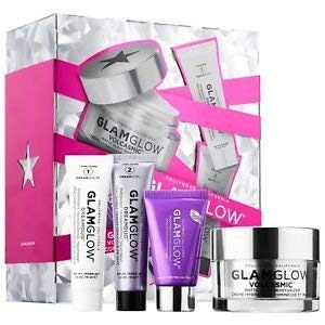 Glamglow Volcasmic Gift Set includes Volcasmic Matte Glow Moisturizer - Gravitymud - Dreamduo (1 & 2)