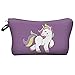 Jom Tokoy Unicorn Makeup Bag 3pcs/set Cosmetic Bag kitty Pencil Case (unicorn-4)