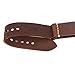 Carty Replacement Watch Band Strap Vintage Handmade Crazy Horse Leather Zulu NATO 22mm Dark Brown