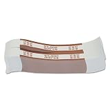 The Coin-Tainer Co. $5000 Currency Band, Brown, 1000 Count (405000)