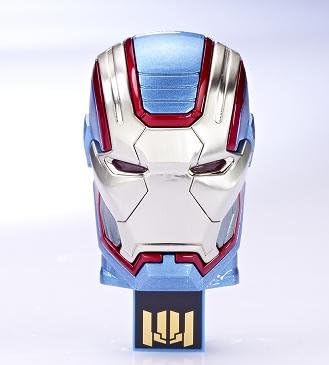 Marvel Officially Licensed Iron Man 3 Iron Patriot (16 GB) USB Flash Memory Drive NEW!