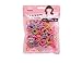 Youxuan Kids Elastics No Damage Colored Hair Bands Fashion Girls Hair Ties 1000 Count Small Size