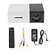 Mini Video Projector - XINKSD YG300 Portable Full Color LED LCD Video Projector for Children Present, Video TV Movie, Party Game, Outdoor Entertainment with HDMI USB AV Interfaces and Remote Control