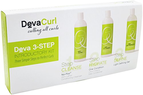 Devacurl 3-step introductory sample kit