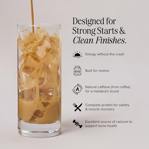 PRES Protein Coffee, Original, High Protein, Real Cold Brew, 20g Protein, 1g Sugar, 100 Calories, Protein Snacks, No Added Sugar, Coffee, Breakfast, Protein, Kosher, Soy Free, Nut Free, Non-GMO, Low Carb (12 Pack)