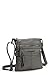 Scarleton Casual Double Zipper Crossbody Bag H1820