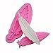 Wocuz 3D DIY Feather Silicone Candy Molds Chocolate Mold Cake Cupcake Decoration Tools, Set of 2