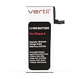 Vertii Battery Charger Internal Lithium Replacement For Apple iPhone 6 4.7