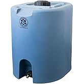 55 Gallon Stackable Emergency Water Storage Tank &ndash; Food Grade BPA-Free Water Container for Long-Term Home Preparedness