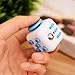 FidgetKool 1pcs Pressure Relief Fidget Toys Dice Cube Relieves Stress and Anxiety for Children and Adults Add and ADHD Toys Gifts White and Blue