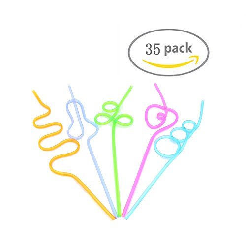 Crazy Loop Straws, 10.5\