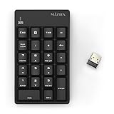 Mizux Mechanical Numeric Keypad Wireless USB Mini Numpad with Nano Receiver (22-Key)