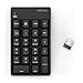 Mizux Mechanical Numeric Keypad Wireless USB Mini Numpad with Nano Receiver (22-Key)