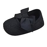 Creazrise Baby Infant Kid Boy Girl Soft Sole Sneaker Toddler Shoes (S:0-6 Month, Black)