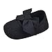 Creazrise Baby Infant Kid Boy Girl Soft Sole Sneaker Toddler Shoes (S:0-6 Month, Black)
