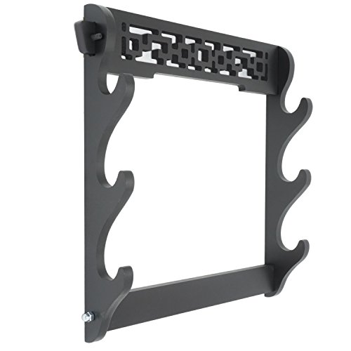 Katana Samurai Sword Wakizashi Holder Stand Wall Mount