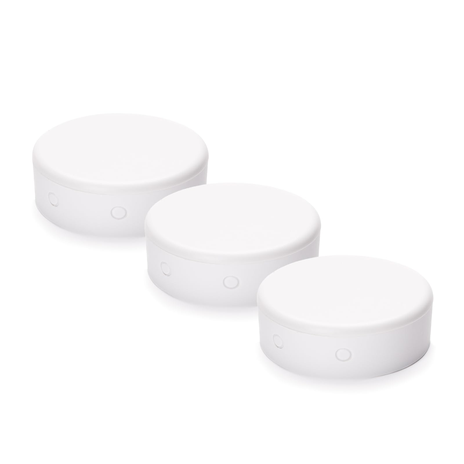 ORION LIGHTSTYLE PVC Junction Box Ceiling Box Rosette Junction Box Cover White 3 Pieces